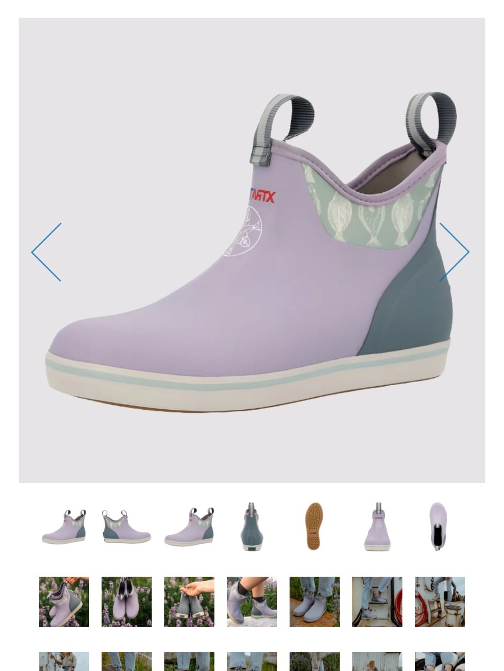 Salmon Sisters x Xtratuff Halibut 6 “ Deck Boot
